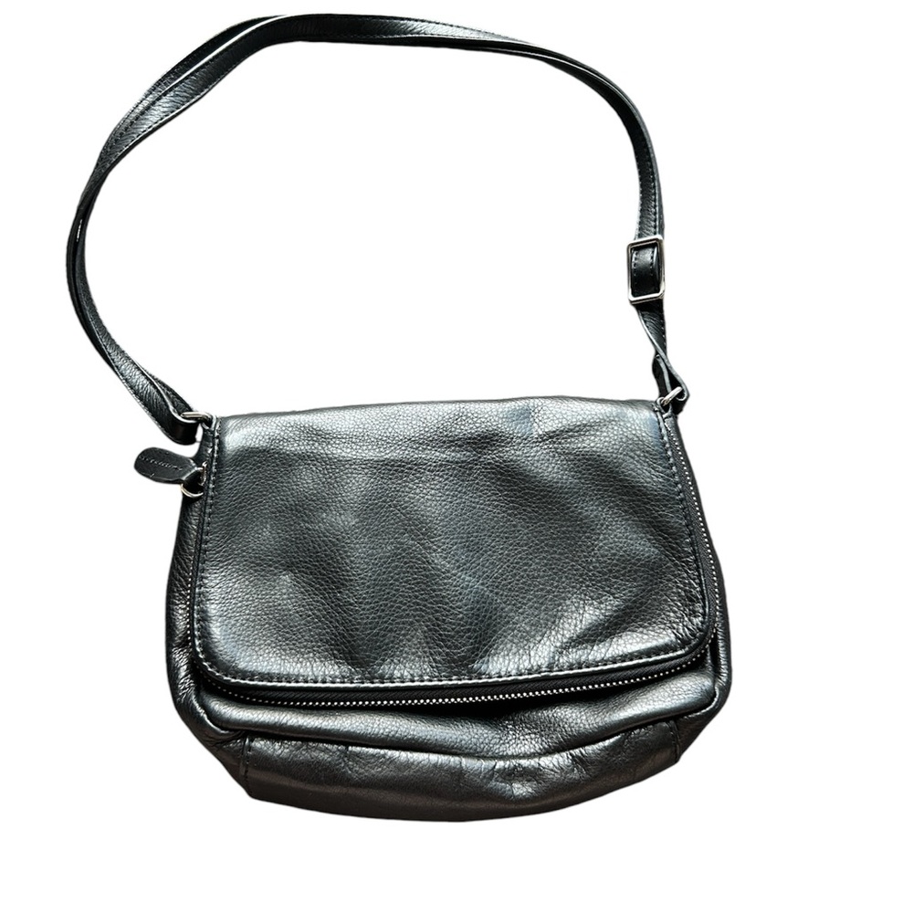 Margot Black Leather Bag